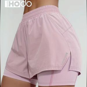 Athletic Shorts with Spandex Liner